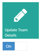 Update team details on