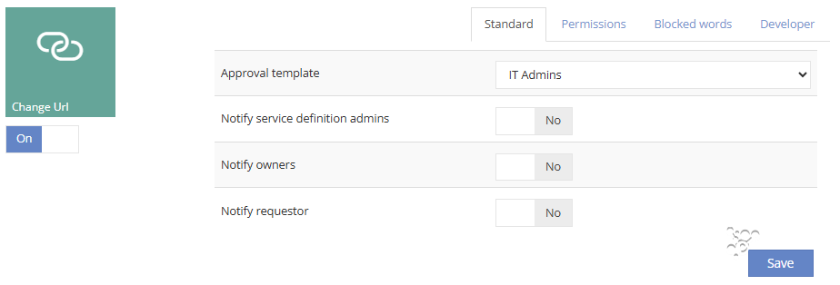Approval example