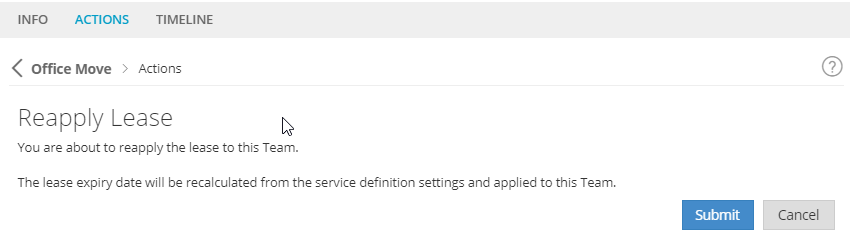 Reapply Lease
