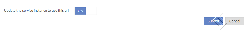 Update URL