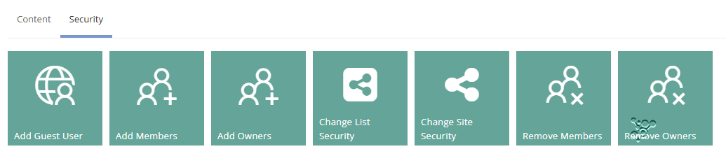 Security Actions