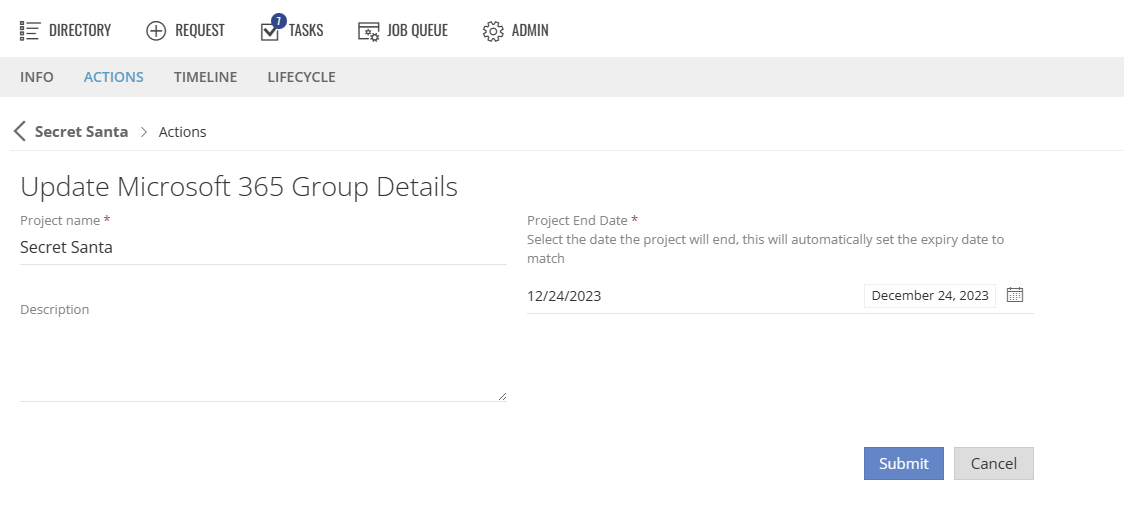 Edit M365 Group